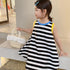 Summer Girl's Striped vest Dress